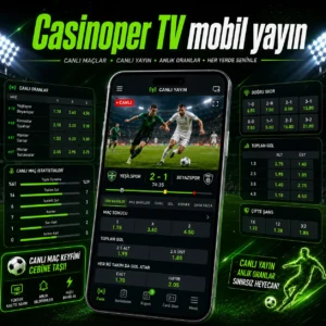 Casinoper TV mobil yayın